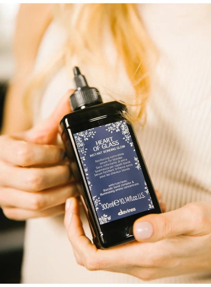 Davines Heart of Glass Instant Bonding Glow 300ml - Image 2