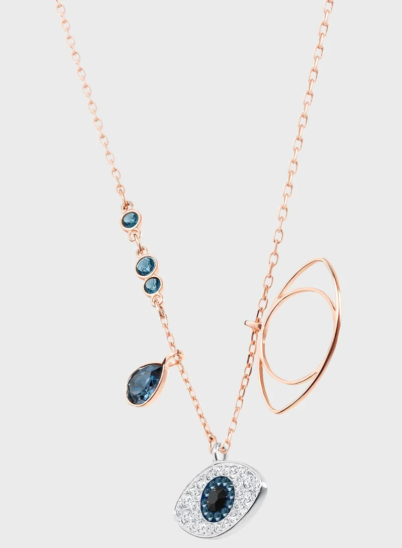 SWAROVSKI Evil Eye Duo Pendant Necklace