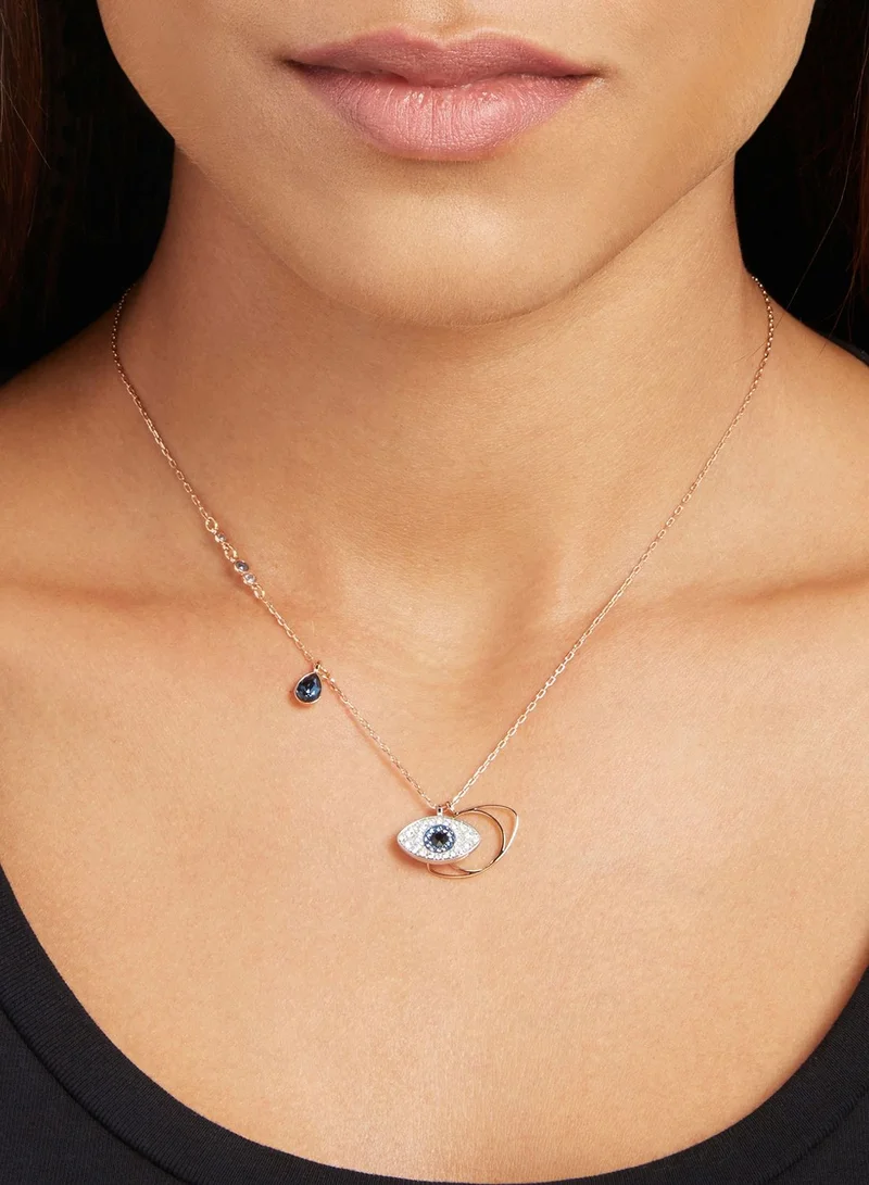SWAROVSKI Evil Eye Duo Pendant Necklace