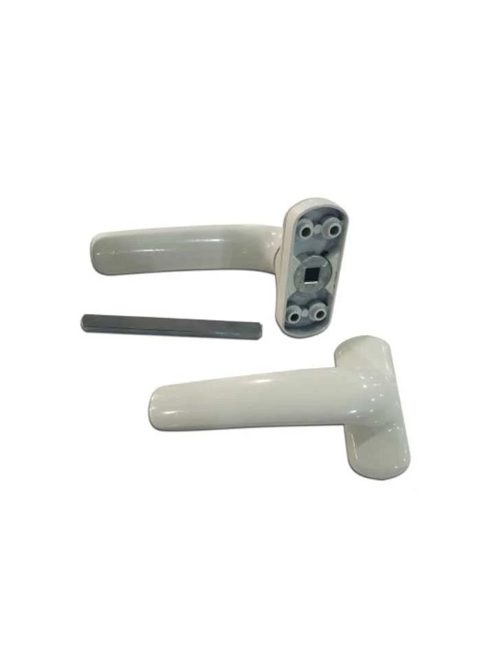 ABBASALI Aluminium Door Handle With Lock 20mm With 3keys  - Image 4