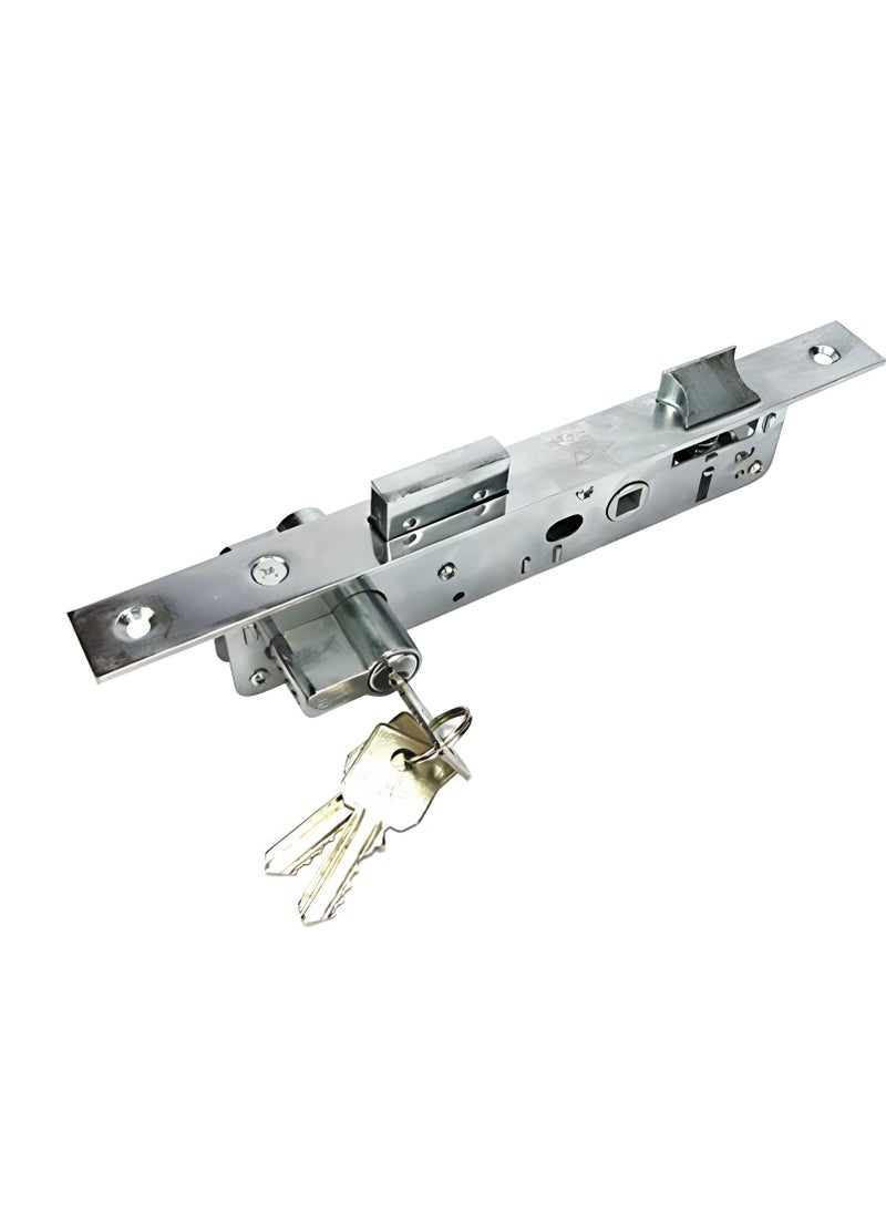 ABBASALI Aluminium Door Handle With Lock 20mm With 3keys  - Image 5