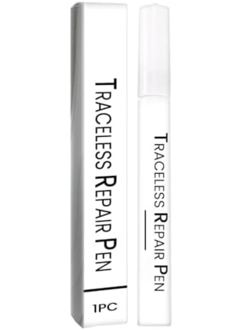 SYOSI Car Scratch Repair Pen - Paint Touch Up Pen for Cars, Quick Drying Scratch Remover with Precision Brush & Nib, Universal Color Matching for Most Vehicles - Essential Auto Paint Repair Kit (White) - Image 1