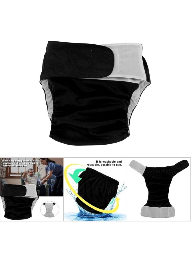 klarako Diapers for Adults, 1pc Diapers Adjustable Cloth Diaper Covers Washable and Reusable for Elderly Incontinence Anti-Leakage Panties  - Image 4