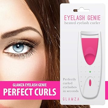 Glamza مكبس رموش ساخن لرموش أطول أدوات مكياج كهربائية وسادات سيليكون قابلة للتبديل تجميل طبيعي للعيون أداة تجعيد ساخنة للنساء والفتيات تدوم طويلاً مجعدة - Image 4