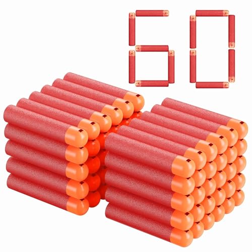 JTS 60PCS Mega Dart Refill Pack for NStrike Mega Series - Image 1