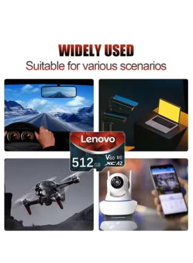 Lenovo Group Limited Micro SD Card A2 High Speed Memory Card 512 GB - Image 2
