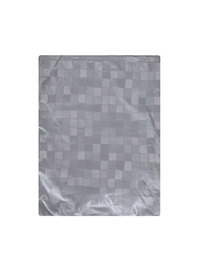 Kuber Industries Window AC Cover | PVC Check Design AC Cover | AC Cover for Outer | Dustproof AC Cover | Waterproof AC Cover | 1.5 Ton AC Cover for Window | Gray - Image 2