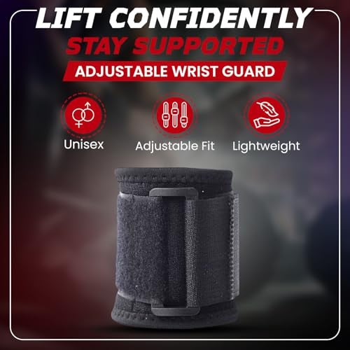 Homeaura® Tennis Elbow Support Band for Men and Women | Adjustable Wrist Brace with Compression Pad for Tendonitis Pain Relief | Elbow Wrist Support for Golf Sports Gym Workout (Black) - Image 2