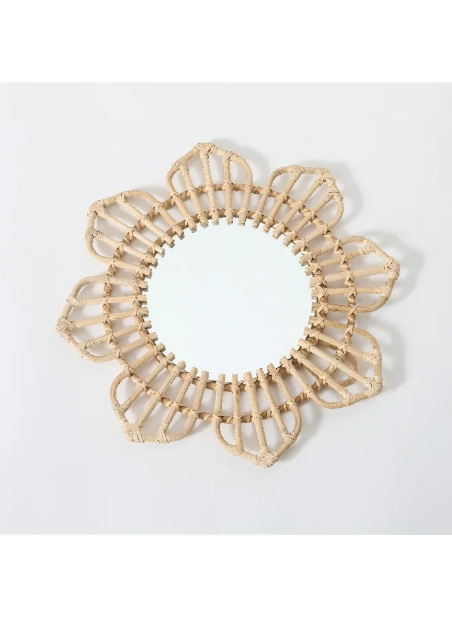 Home Box Boho Bliss Floral Decorative Mirror 44 x 44 x 4 cm