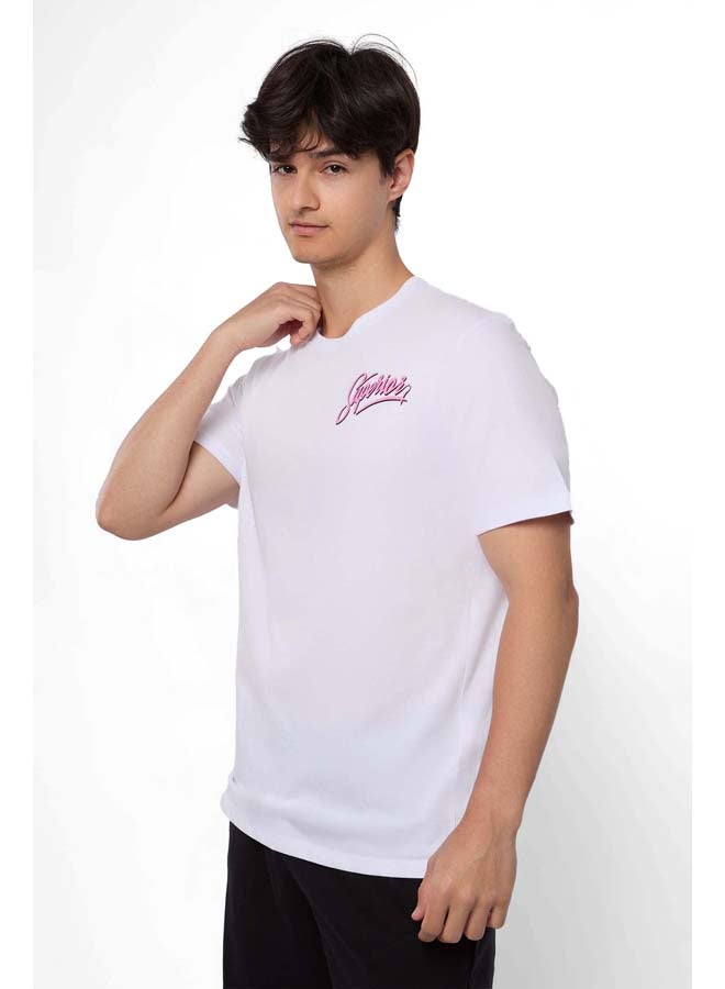 Premoda تي شيرت قطني كاجوال بقصّة عادية - Image 2