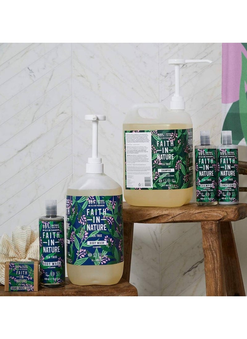 Faith in Nature Tea Tree Shampoo 400ml  - Image 3