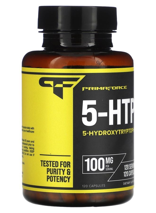 Primaforce 5-HTP 100 mg 120 Capsules - Image 2