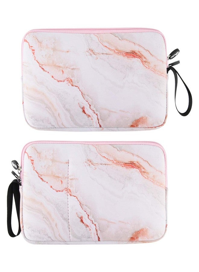 CM Neoprene Carrying Keyboard Sleeve Case Bag Protection Pouch Compatible with Magic Keyboard 1 & 2, Wireless Keyboard, Magic Mouse, Magic Trackpad and Wireless Trackpad (Pink Marble Pattern) - Image 4