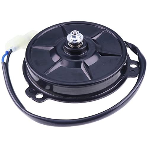 WQSING Radiator Cooling Fan Motor 19030-HL3-A01 Compatible with Honda TRX420FE TRX420FM Rancher 420 4X4 2007-2021, TRX420FA TRX420FPA Rancher 420 2009-2021, TRX500FA Foreman Rubicon 500 4X4 2008-2019 - Image 1