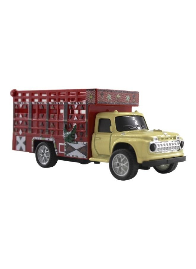 Rally Die Cast  Mini Pull Back Truck  Vehicle Model Toy Play Set for kids  - Image 3