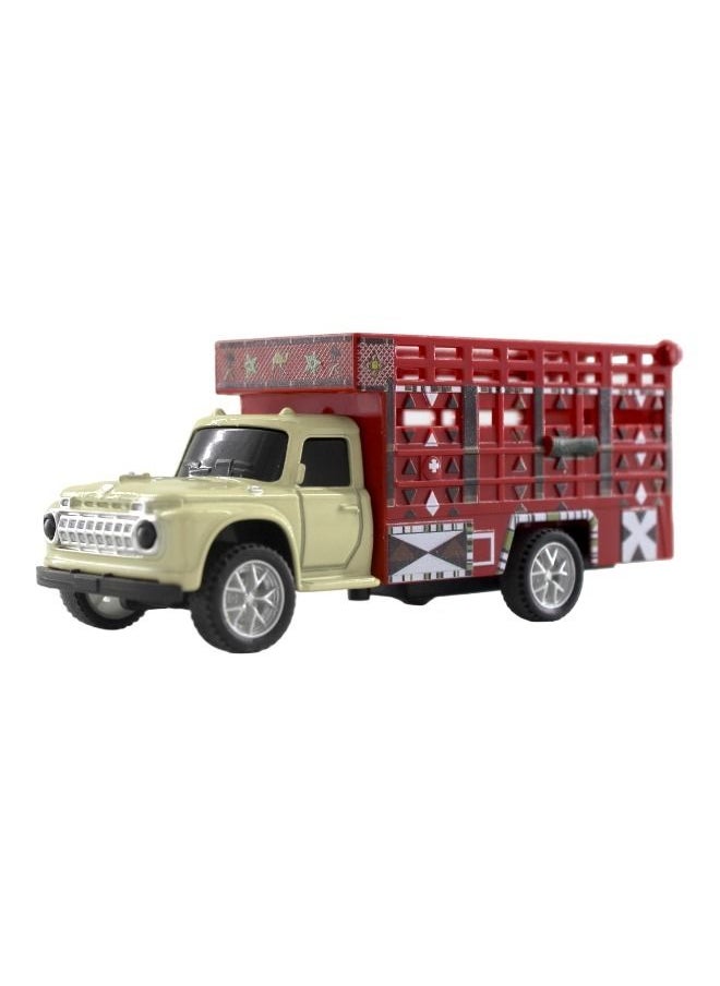 Rally Die Cast  Mini Pull Back Truck  Vehicle Model Toy Play Set for kids  - Image 2