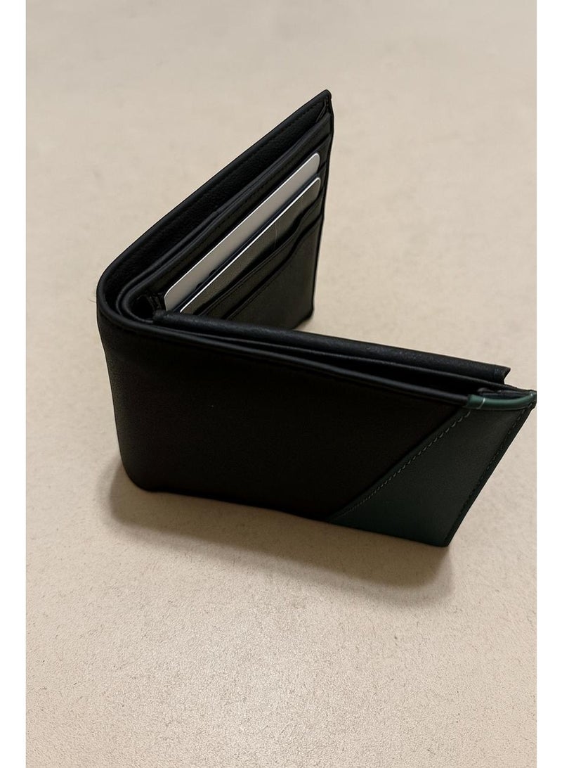 New High-End Wallet with Multi-Functional Genuiun Leather, A Fashionable Accessory Integrating Credit Cards, Coin Purse, Business Card Holder, and More - Image 1
