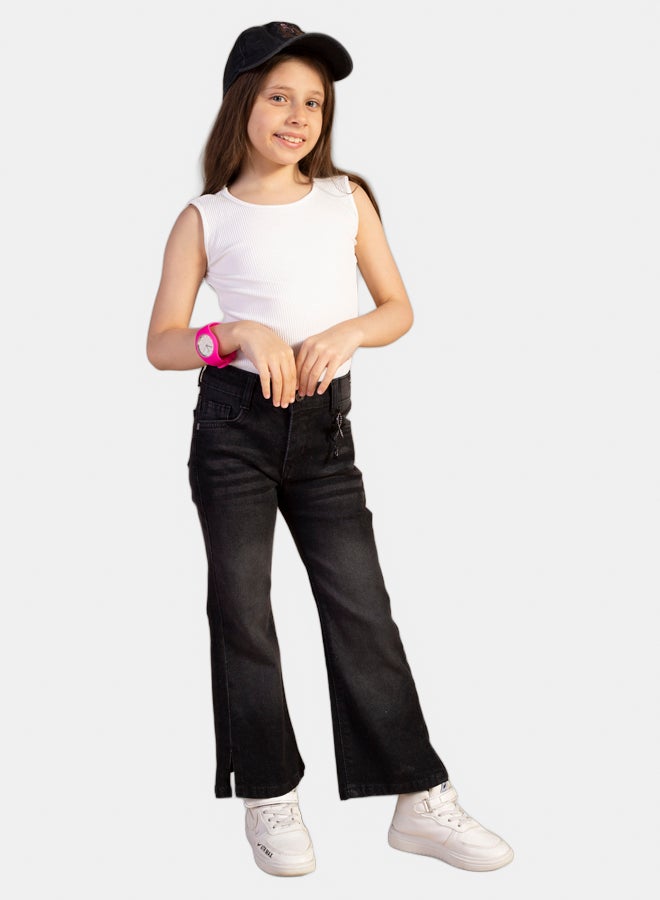 AMB Kidswear Girls' Chalston Jeans - Image 1