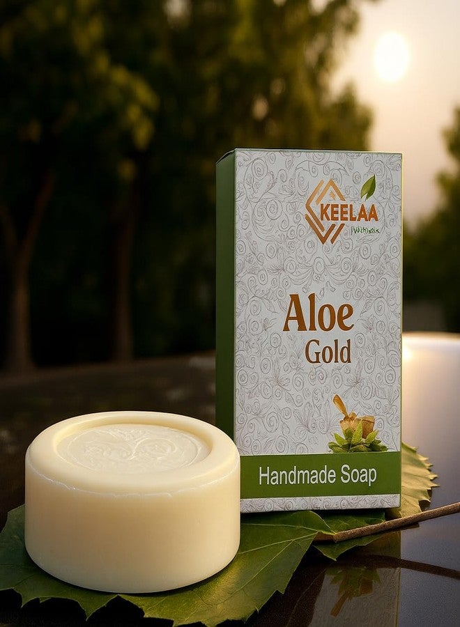 Keelaa Aloe Gold Soap (300GM PACK 0F 3),Natural Herbal Bath Bar,Traditional Wellness Formula - Best ayurvedic Soap - Image 2