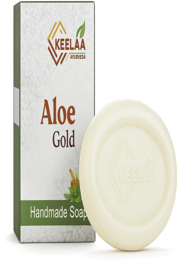 Keelaa Aloe Gold Soap (300GM PACK 0F 3),Natural Herbal Bath Bar,Traditional Wellness Formula - Best ayurvedic Soap - Image 1