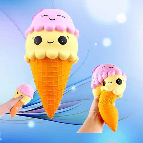 Orjiinaldükkan Original Shop Jumbo Slow Rising Scented Ice Cream Squishy Sukushi Sukushi  - Image 5