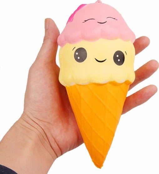 Orjiinaldükkan Original Shop Jumbo Slow Rising Scented Ice Cream Squishy Sukushi Sukushi  - Image 2