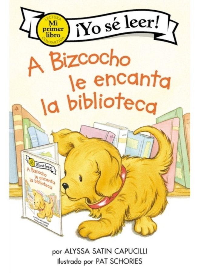 A Bizcocho le encanta la biblioteca Biscuit Loves the Library Spanish edition - Hardback