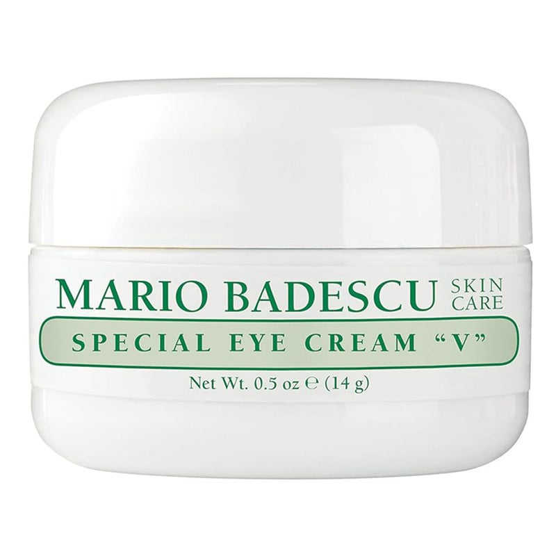 Mario Badescu Special Eye Cream V for Dry or Sensitive Skin, Ultra-rich, Vitamin E-packed Eye Moisturizer with Nourishing Oils for Daily Care, Pack of 1, 0.5 Oz - Image 1