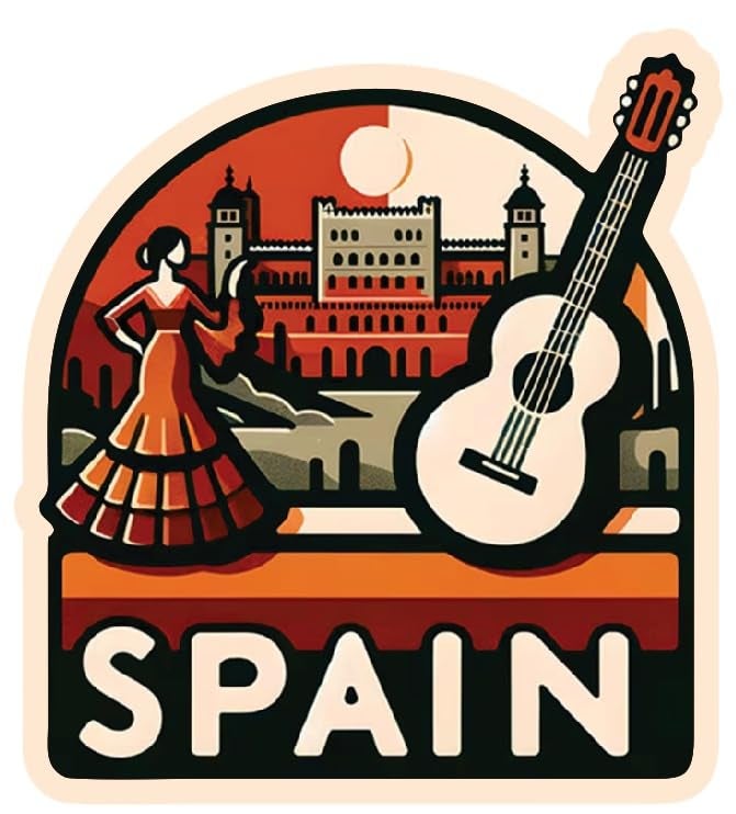 Click n ship Multicolor Kitchen Fridge Magnet - Spain - Image 1