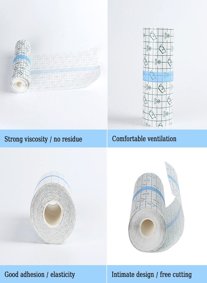 BetterJonny 2 Rolls Transparent Stretch Adhesive Bandage, BetterJonny Waterproof Clear Protective Adhesive Bandages Dressing Tape for Swimming and Shower(2 Inch x 10.94 Yard - Image 3
