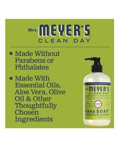 MRS. MEYER'S CLEAN DAY Hand Soap, Made with Essential Oils, Biodegradable Formula, Lemon Verbena, 12.5 fl. Oz - pzsku/Z0433D6F361399D8DDAECZ/45/_/1740627654/879153ce-01c5-426e-862a-e2fe0ba442e5