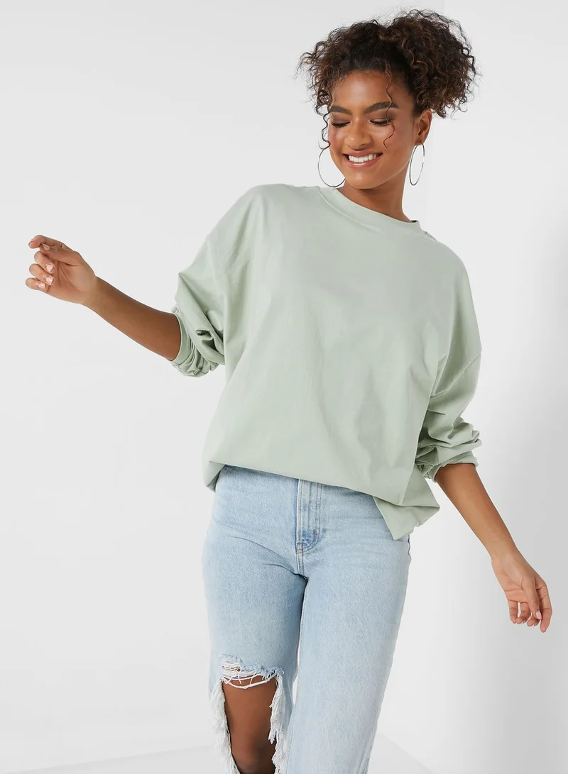 TOPSHOP Crew Neck T-Shirt