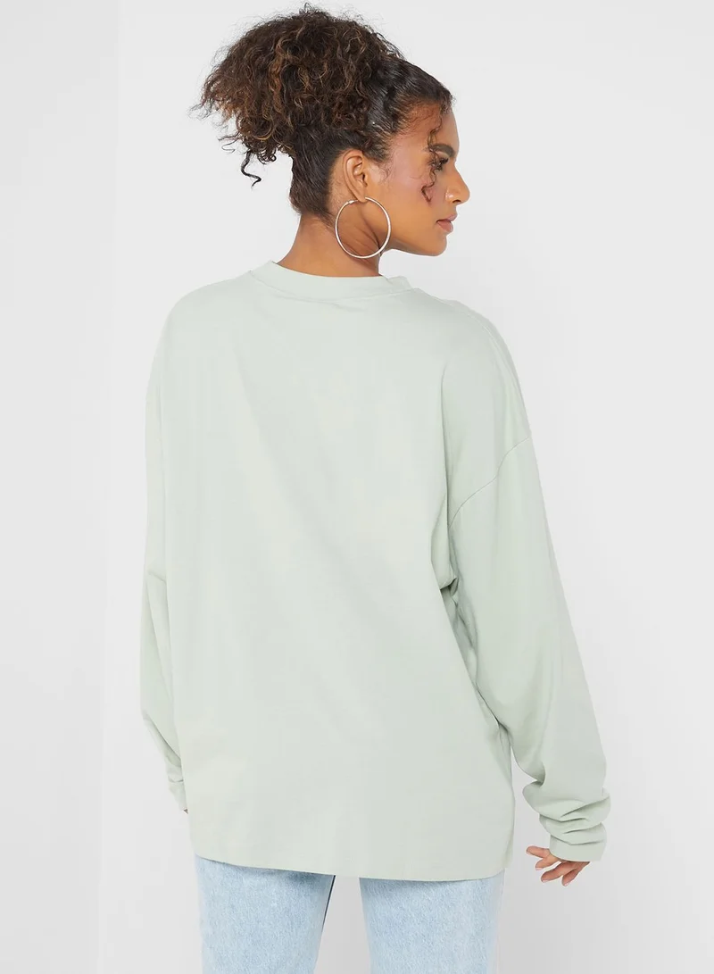 TOPSHOP Crew Neck T-Shirt