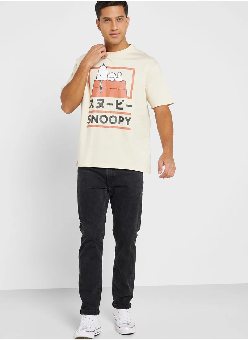 Urban Haul Snoopy Oversized T-Shirt