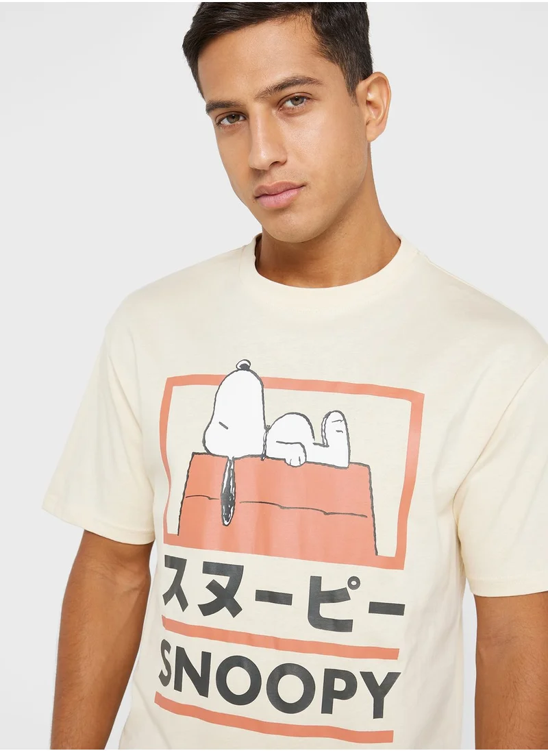 Urban Haul Snoopy Oversized T-Shirt