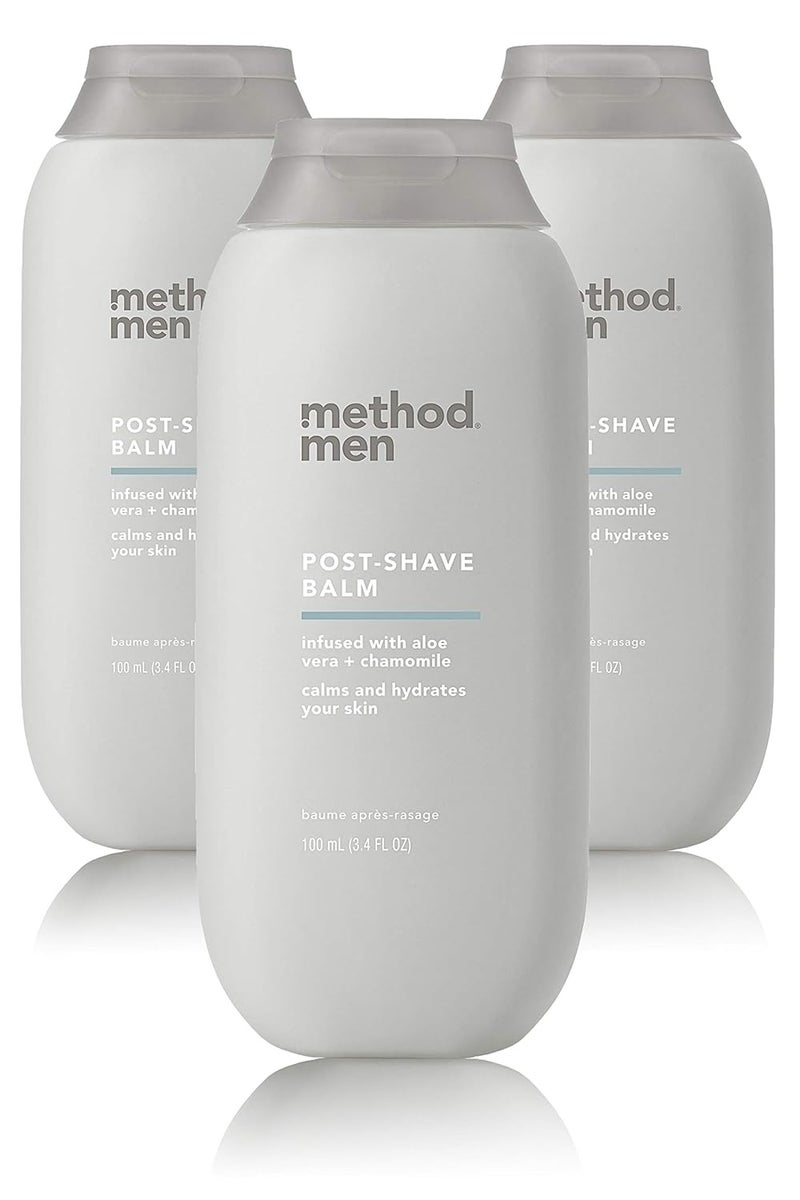 Method Men After Shave Balm for Post Shave Application Sea  Surf 34 Ounces 3 pack