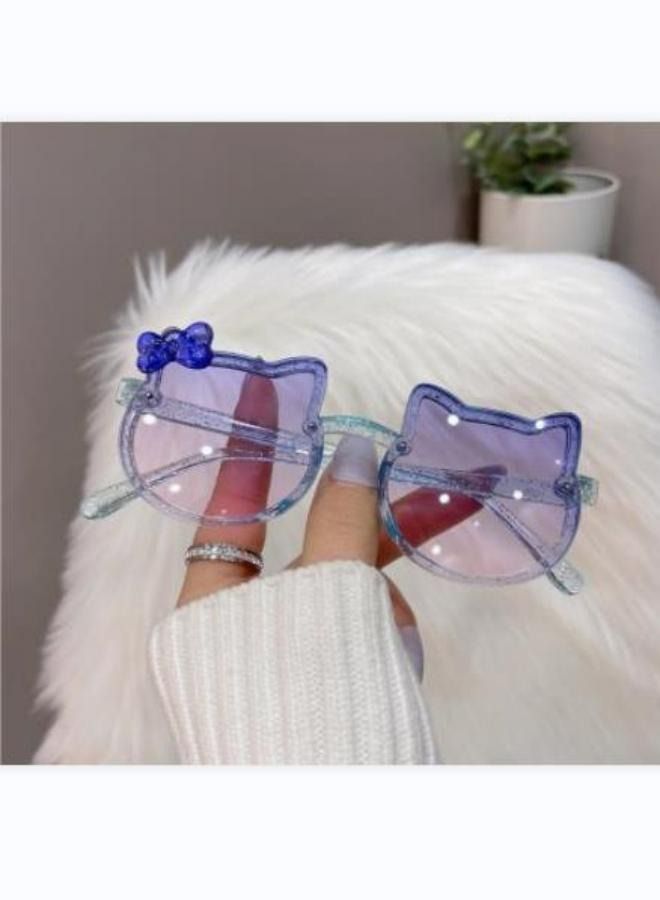 Kids Sunglasses Cute Cat Shaped Child Sunglasses Polarized Sunglasses UV Protection for Kids - Image 1