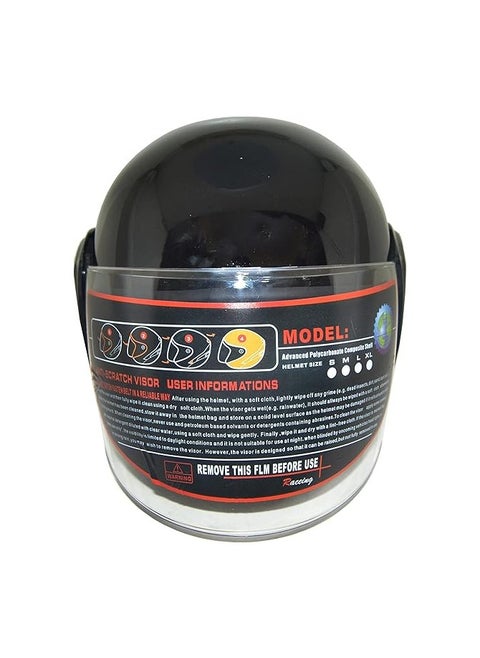 203 Hawa motorcycle helmet, lined from the inside with a safety belt and a removable transparent cover to protect against sun and dust from Caper Trade