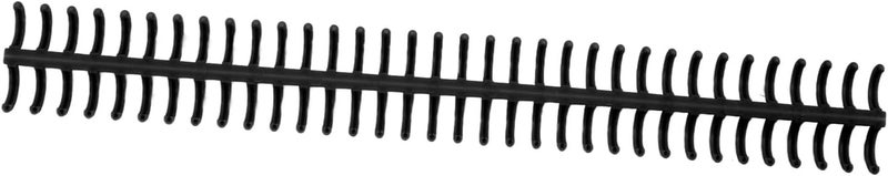 34 Hole Binding Spines, 12mm Diameter, Reusable Plastic Spiral Binder, Binds Up to 85 Sheets, Pack of 10 for Office, Home, School Use (Black) - Image 3