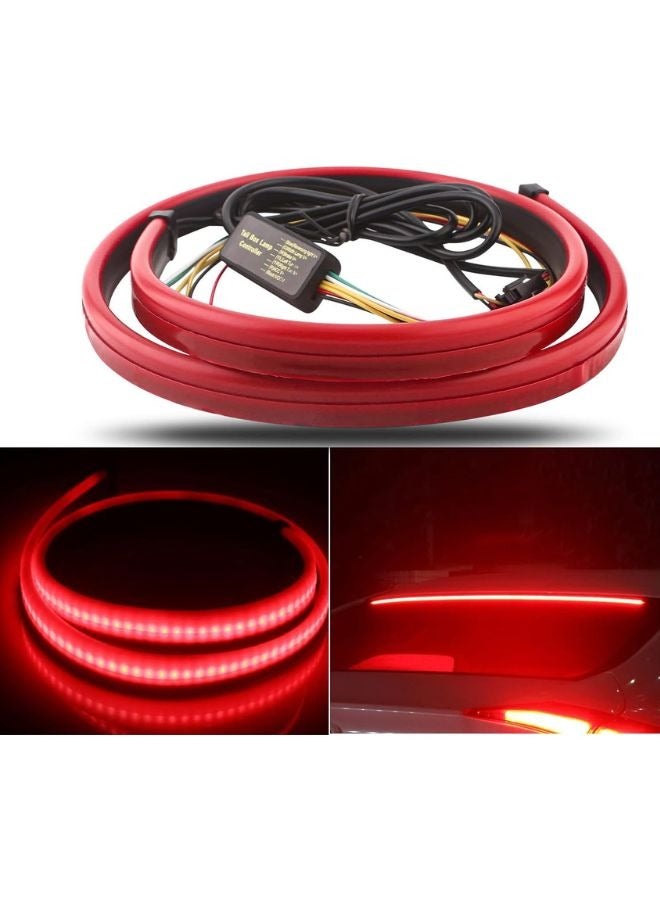 Loquat 40 Inch LED Tailgate Light Bar Red Running Brake Light Reverse Light, Single Row LED Tail Light Bar with Red Brake Lights Indicator - Image 2