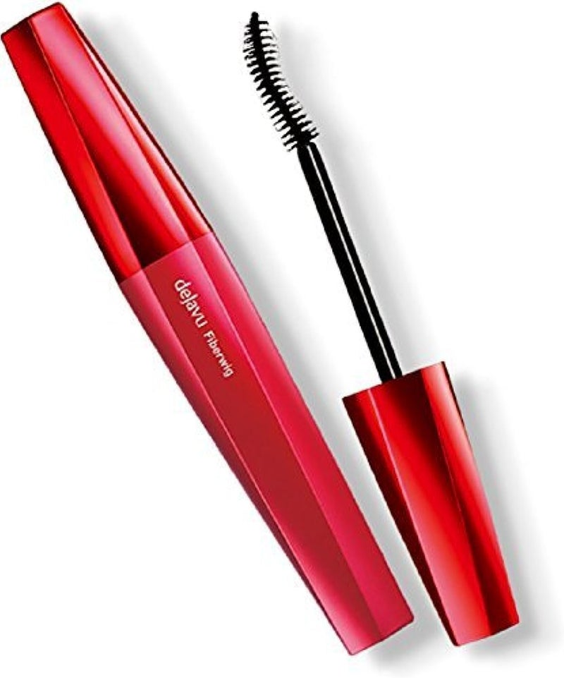 Dejavu Imju Fiber Wig Extra Long Pure Black Mascara - Image 1
