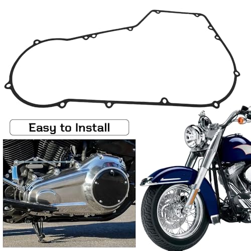 WEICHENGXIN Clutch Primary Cover Gasket Kit Compatible with Dyna Softail Fat Boy Heritage Softail Night Train 1994-2005 - Image 5