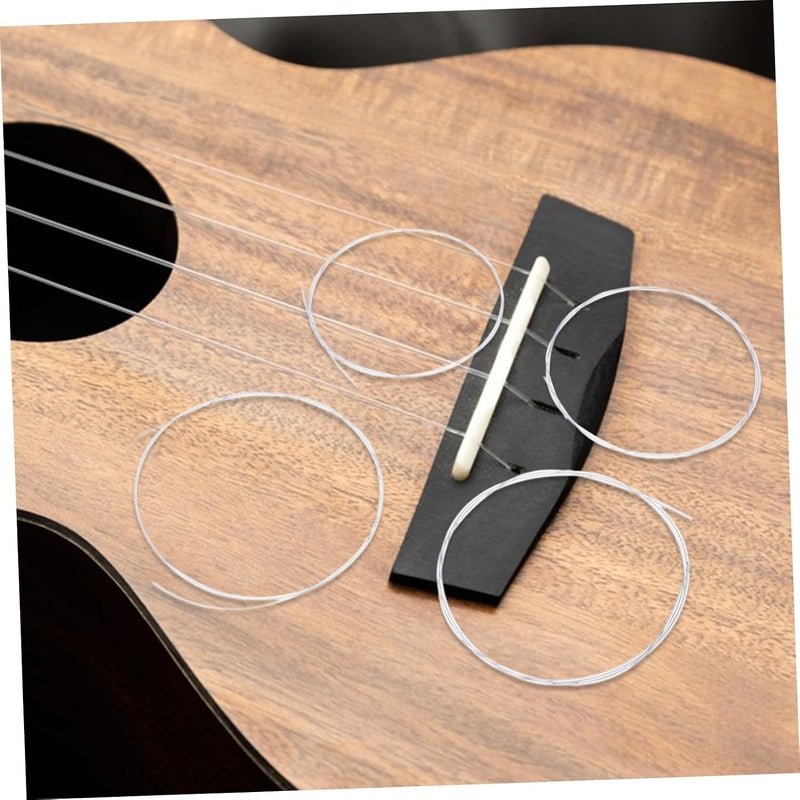 Kisangel 1 Set Sturdy Nylon Ukulele Strings Soprano Concert and Tenor Ukuleles Versatile Replacement Accessory Enhancing Performance for Beginners and Enthusiasts - Image 5