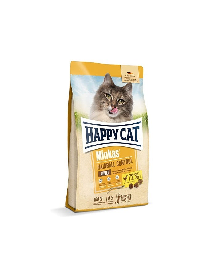 Happy Cat Minkas Hairball Control Dry Cat Food - 4 Kg