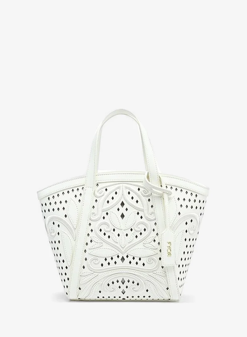 Stylish Grained Minimalist Tote Bag DR 010