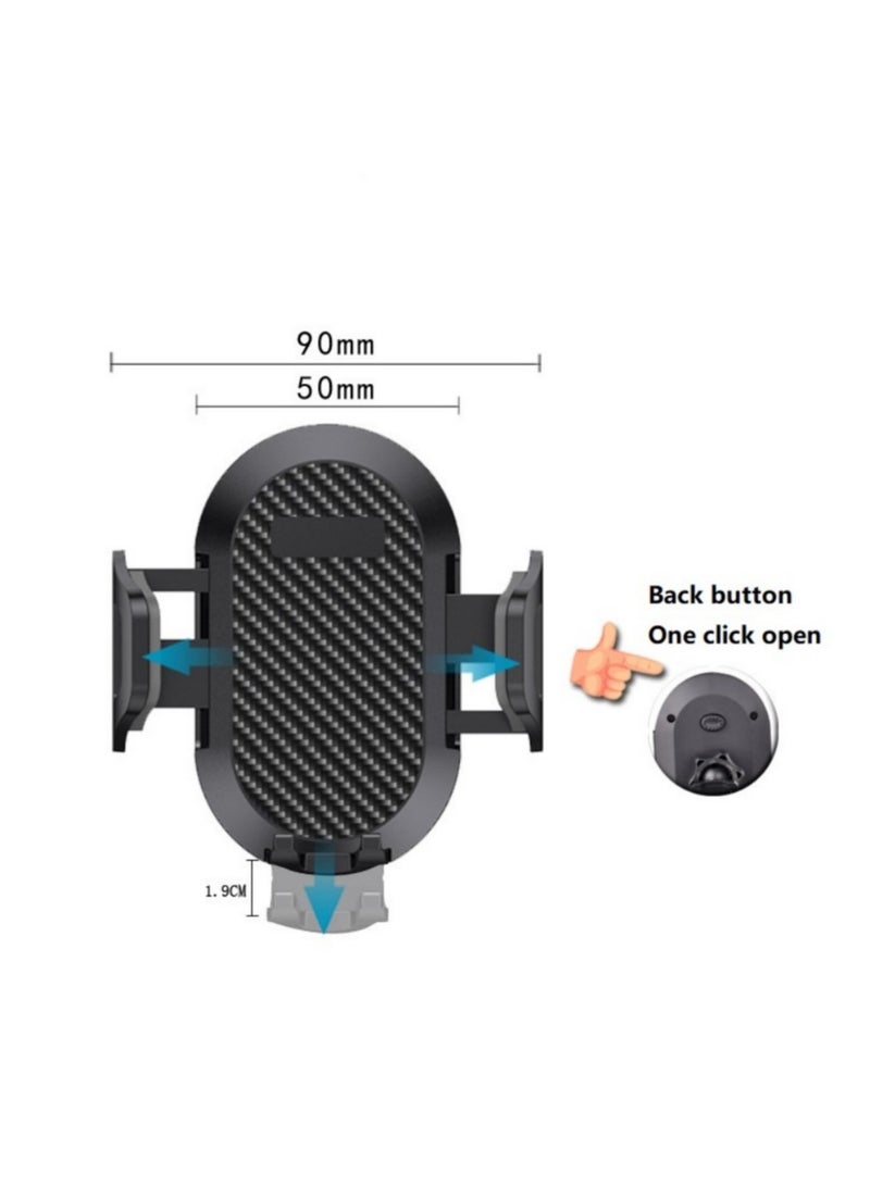 Car Phone Holder Long Arm Phone Holder Stand Car For Dashboard Windshield Air Vent Compatible With All Smartphones - Image 3