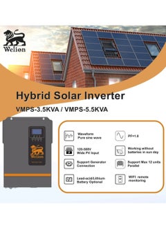 Welion Inverter 5.5KVA 500VDC MPPT Hybrid Welion  - Image 5