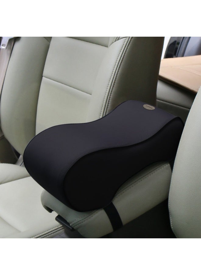 Timorn Memory Foam Cushion Armrest Cover Car Center Console Pillow  Black - Image 1
