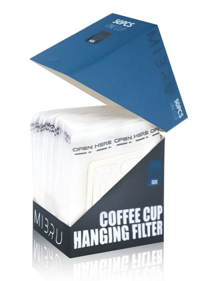 MIBRU 50 Piece Coffee Paper Filter With Holders  - Image 3