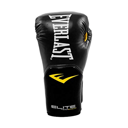 Everlast Elite Pro Style Training Gloves, Black, 12 oz - Image 2